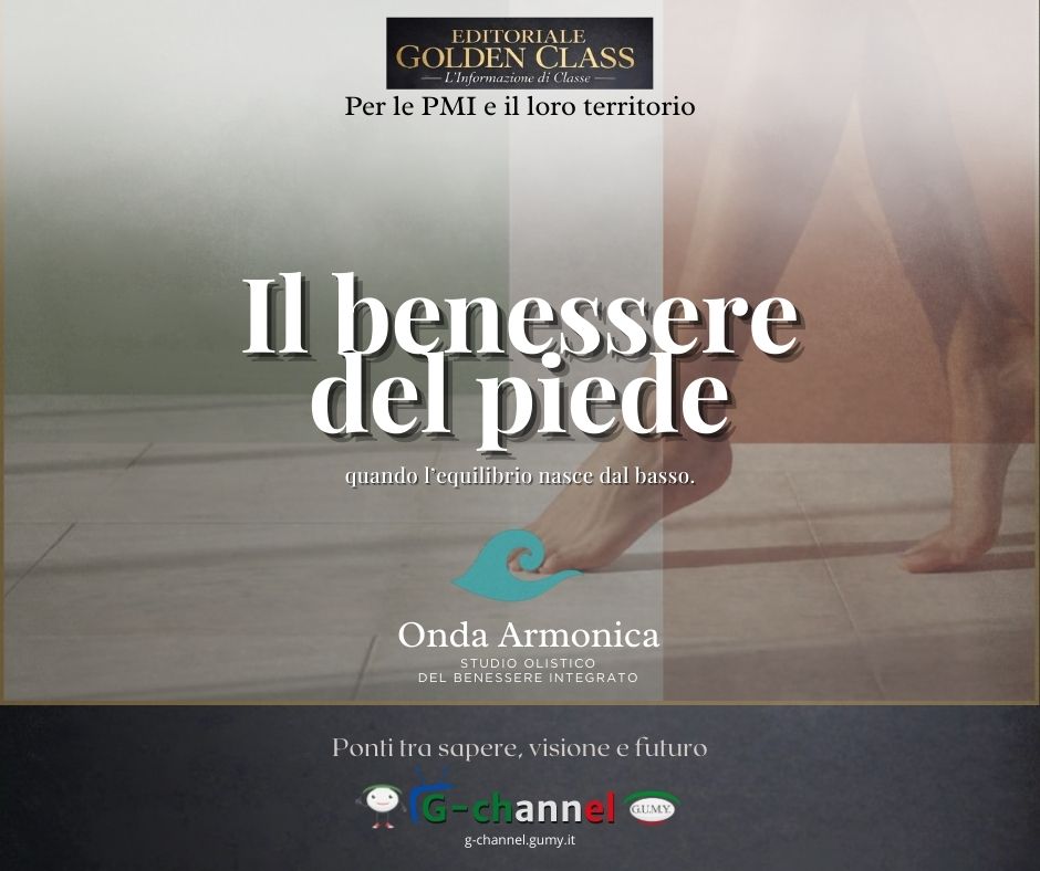 Il benessere del piede: quando l’equilibrio nasce dal basso